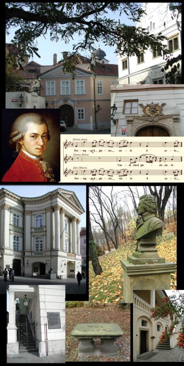 26.Маршрут По стопам Моцарта в Праге. 